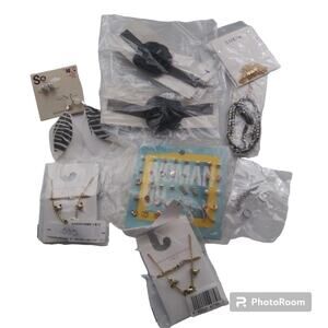 Girls Teen Junior Mixed Jewelry Lot 9 Pieces